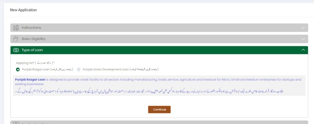 punjab rozgar scheme new application5