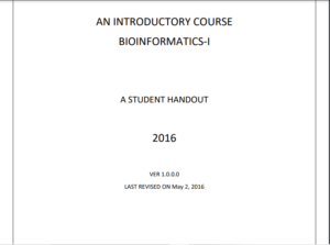 BIF401/BIOINFORMATICS-I Virtual University Lesson Handout Pdf