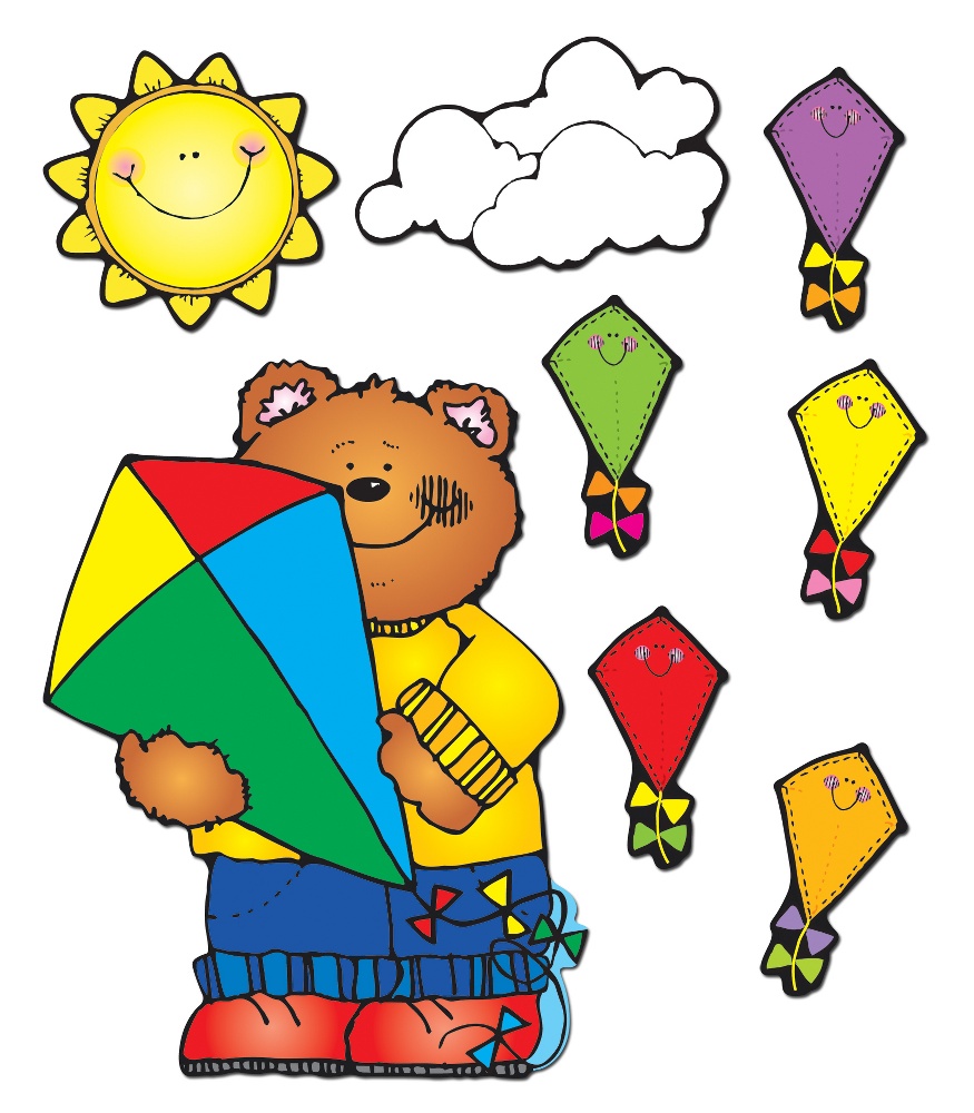 Spring Kite Bulletin drawing