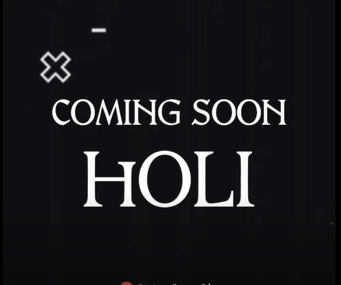 Coming Soon Holi Status 2021 Download