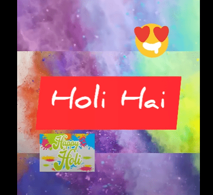 Holi Status 2021 Download Free