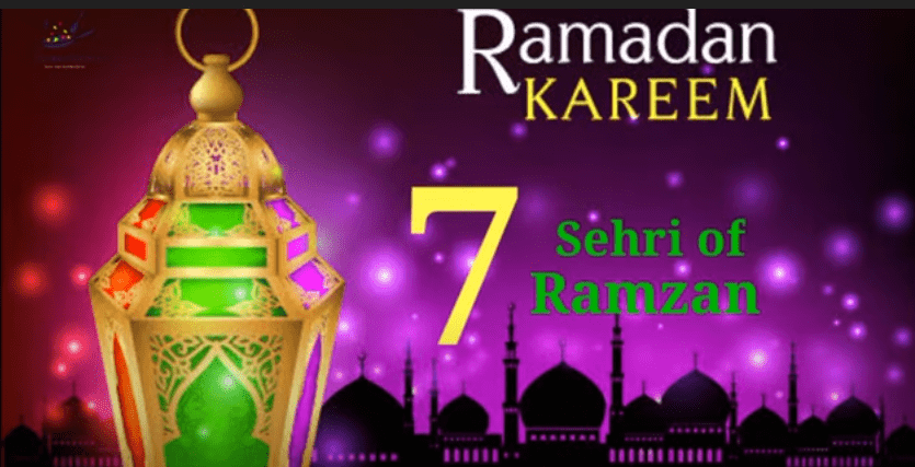 7th Sehri Mubarak Status Download