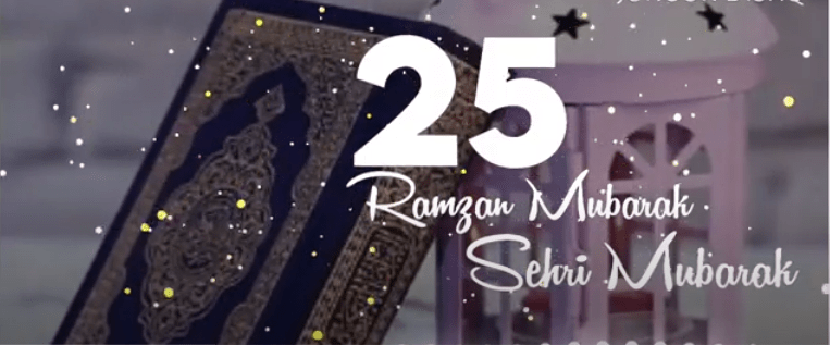 25th Sehri Mubarak Ho status Download