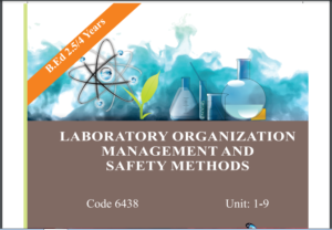 6438/LABORATORY ORGANIZATION,MANAGEMENT AND SAFETY METHODS AIOU B.ED Book Download