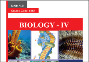 6453/BIOLOGY-IV AIOU B.ED Book Download