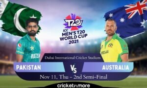 Pakistan vs Australia t20 Semi-final 2021 Live Match Free Streaming