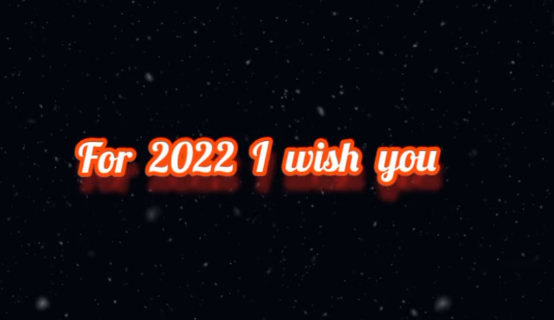 Best Wishes For New Year 2022 Status Video