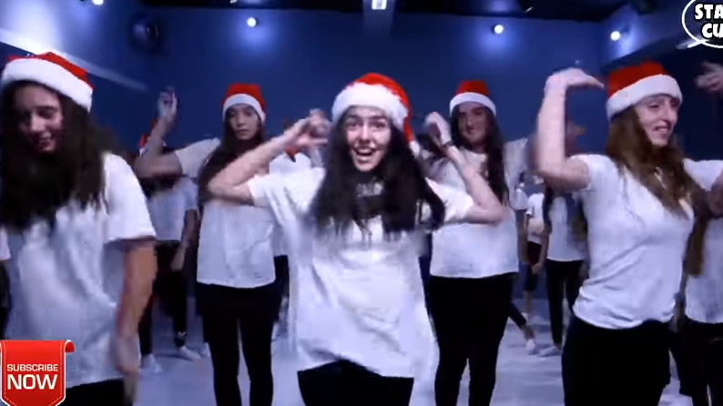 Merry Christmas Girls Hip Hop Dance Status Download
