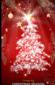 Happy Christmas 4k full-Screen status Download