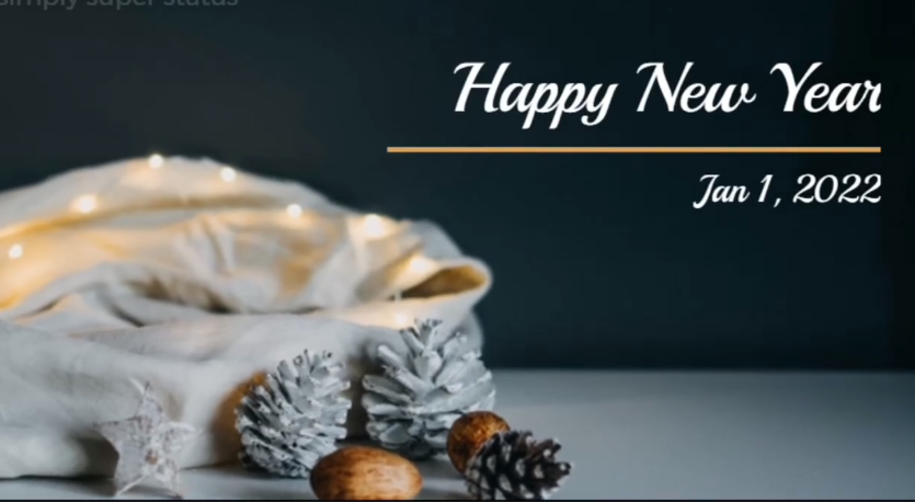 Happy New Year English Wishes Status Video Download