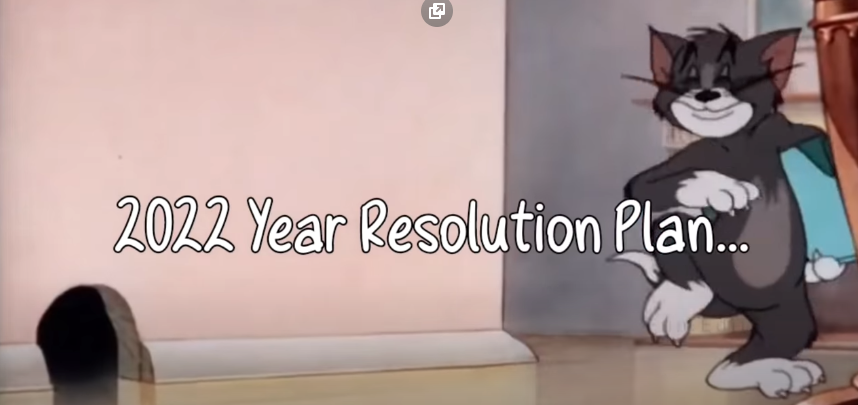 New Year 2022 Resolution Funny Video| Happy New year 2022 /new very funny status video tom and jerry