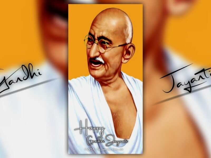 Gandhi Jayanti Whatsapp Status Video 2022