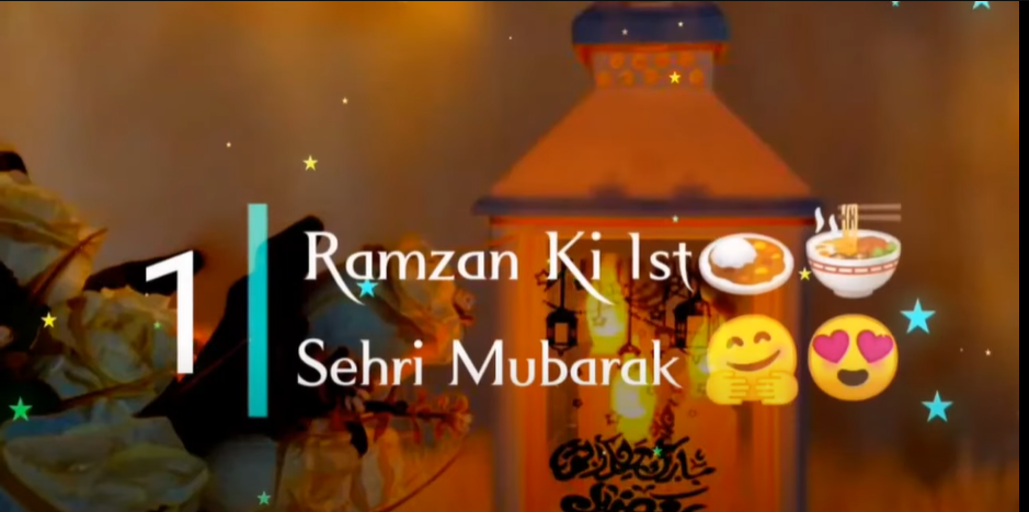 Ramzan ki pehli Sehri mubarak ho Status 2023 || Ramzan ki 1st Sehri mubarak | WhatsApp status 2023