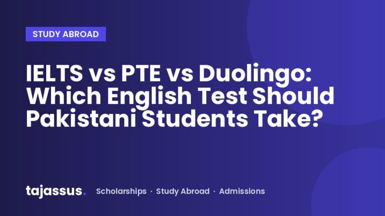 IELTS vs PTE vs Duolingo: Which English Test Should Pakistani Students Take?