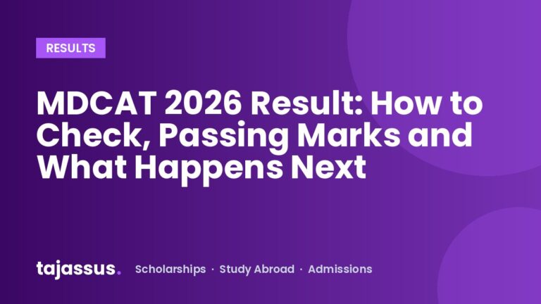 MDCAT 2026 Result: How to Check, Passing Marks and What Happens Next